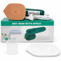 Portable Mini Steam Iron | Handheld Garment Steamer Wrinkle Remover Travel-Friendly